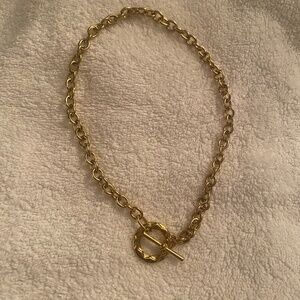 Gold plated necklace 18” chain